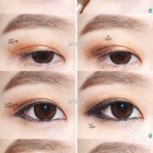 Leuke koreaanse oog make-up tutorial