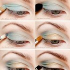 Donkerblauwe make-up tutorial