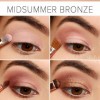 Eenvoudige make-up tutorial voor bruine ogen voor beginners