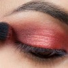 Rode en zwarte ogen make-up tutorial