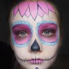 Kleurrijke skeleton make-up tutorial