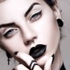 Goth haar en make-up tutorial