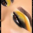 Make-up tutorial voor gele ogen