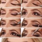 Winter make-up tutorial bruine ogen